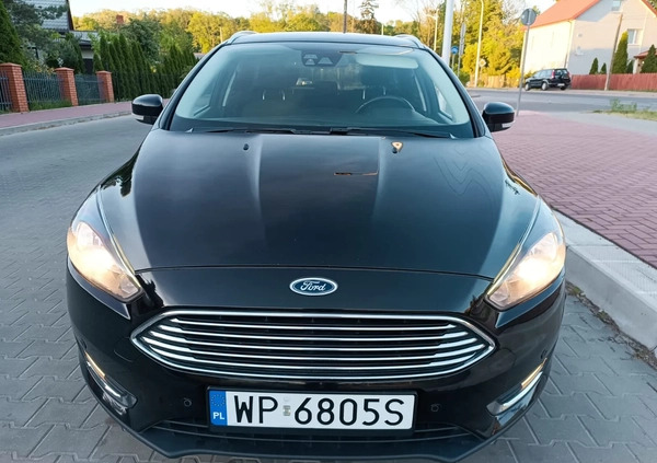 Ford Focus cena 39700 przebieg: 187050, rok produkcji 2016 z Płock małe 781
